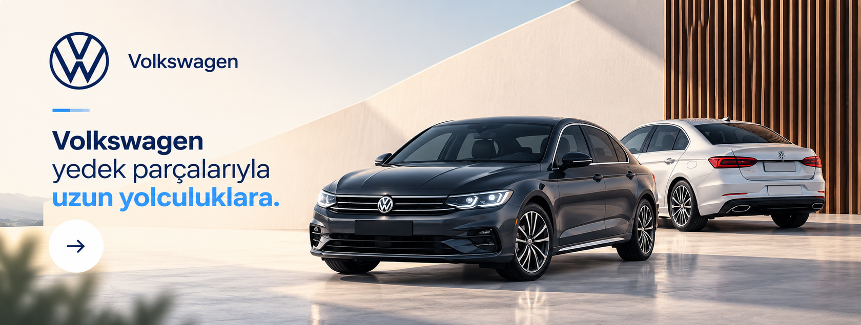 Volkswagen yedek parçalarıyla uzun yolculuklara